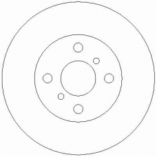 D2296 ROULUNDS Тормозной диск