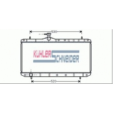 2220061 KUHLER SCHNEIDER Радиатор, охлаждение двигател