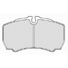 AVR140 ABEX Комплект тормозных колодок, дисковый тормоз