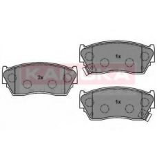 1012206 KAMOKA Комплект тормозных колодок, дисковый тормоз