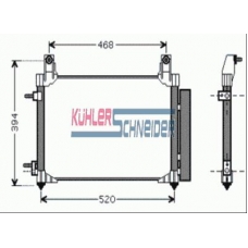 5220421 KUHLER SCHNEIDER Конденсатор, кондиционер