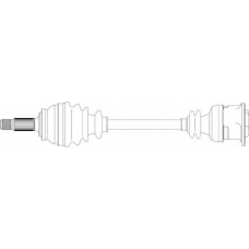 RV3067 General Ricambi Приводной вал