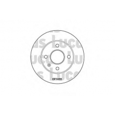 DF1655 TRW Тормозной диск