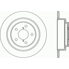 BDR1492.10 OPEN PARTS Тормозной диск