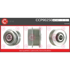 CCP90250GS CASCO Ременный шкив, генератор