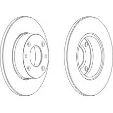 WGR0083-1 WAGNER LOCKHEED Тормозной диск