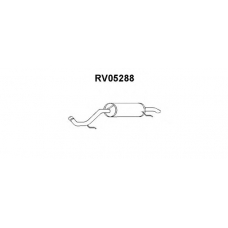 RV05288 VENEPORTE Глушитель выхлопных газов конечный