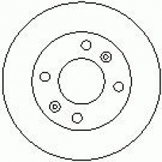 6987 10 KAWE Тормозной диск