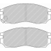 FSL764 FERODO Комплект тормозных колодок, дисковый тормоз