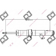 DS1195GT DJ PARTS Амортизатор