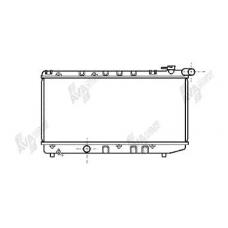 53002124 VAN WEZEL Радиатор, охлаждение двигателя