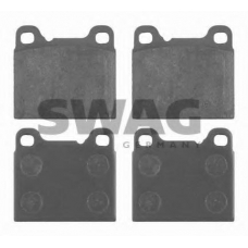55 91 6230 SWAG Комплект тормозных колодок, дисковый тормоз