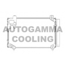 104920 AUTOGAMMA Конденсатор, кондиционер