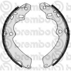 S 79 511 BREMBO Комплект тормозных колодок