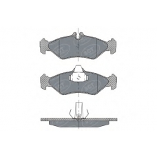 SP 301 PR SCT Комплект тормозных колодок, дисковый тормоз
