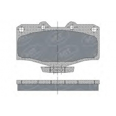 SP 160 SCT Комплект тормозных колодок, дисковый тормоз
