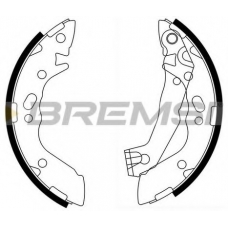 GF0737 BREMSI Комплект тормозных колодок