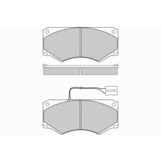 12-0769 E.T.F. Комплект тормозных колодок, дисковый тормоз