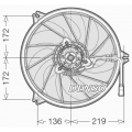 DER21010 DENSO Вентилятор, охлаждение двигателя