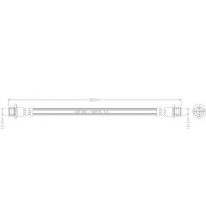 2976 REMKAFLEX Тормозной шланг