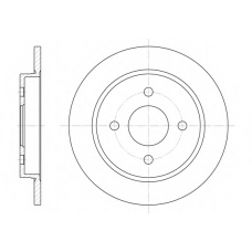D6155.00 WOKING Тормозной диск