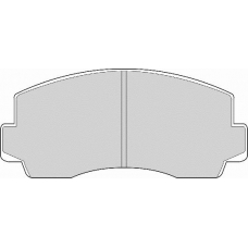 FD881A NECTO Комплект тормозных колодок, дисковый тормоз