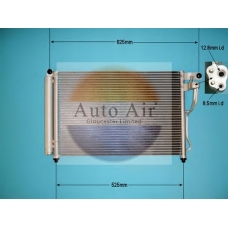 16-1365 AUTO AIR GLOUCESTER Конденсатор, кондиционер