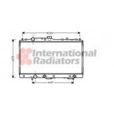 32002125 VAN WEZEL Радиатор, охлаждение двигателя
