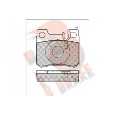 RB0974 R BRAKE Комплект тормозных колодок, дисковый тормоз