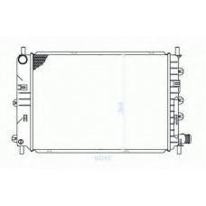 710-0034-R TYC Радиатор, охлаждение двигателя