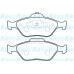 BP-4554 KAVO PARTS Комплект тормозных колодок, дисковый тормоз