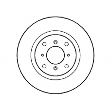 NBD092 NATIONAL Тормозной диск