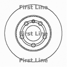 FBD1274 FIRST LINE Тормозной диск