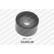 GA355.06 SNR Паразитный / ведущий ролик, поликлиновой ремень