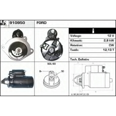 910950 EDR Стартер