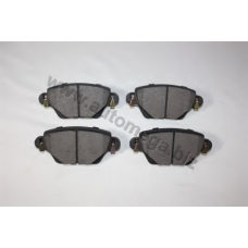 30102040845 AUTOMEGA Комплект тормозных колодок, дисковый тормоз