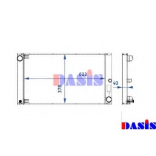 051002N AKS DASIS Радиатор, охлаждение двигателя