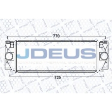 830M54 JDEUS Интеркулер