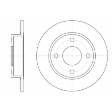 D6427.00 WOKING Тормозной диск