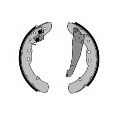 7275RP RAICAM Комплект тормозных колодок, стояночная тормозная с