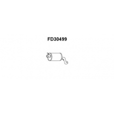 FD30499 VENEPORTE Глушитель выхлопных газов конечный
