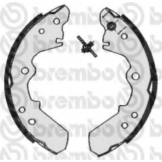 S 34 503 BREMBO Комплект тормозных колодок