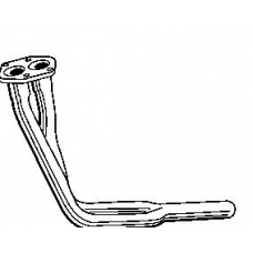 04371 FONOS Труба выхлопного газа