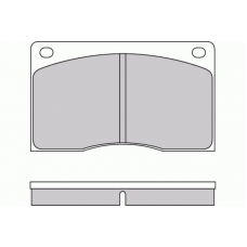 12-0213 E.T.F. Комплект тормозных колодок, дисковый тормоз