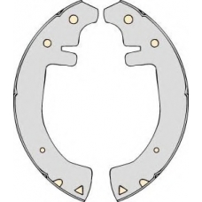 K517635 MGA Комплект тормозов, барабанный тормозной механизм