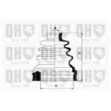 QJB795 QUINTON HAZELL Комплект пылника, приводной вал