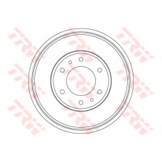 DB4423 TRW Тормозной барабан