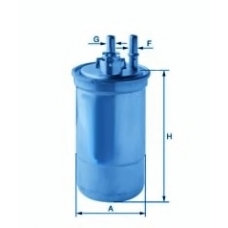 FI 9178 x UNICO FILTER Топливный фильтр