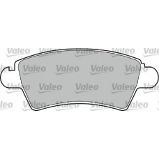598462 VALEO Комплект тормозных колодок, дисковый тормоз