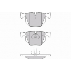 12-1102 E.T.F. Комплект тормозных колодок, дисковый тормоз